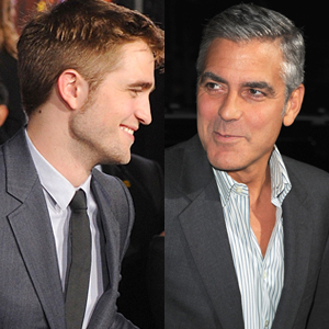 Robert Pattinson, George Clooney Robert Pattinson, George Clooney